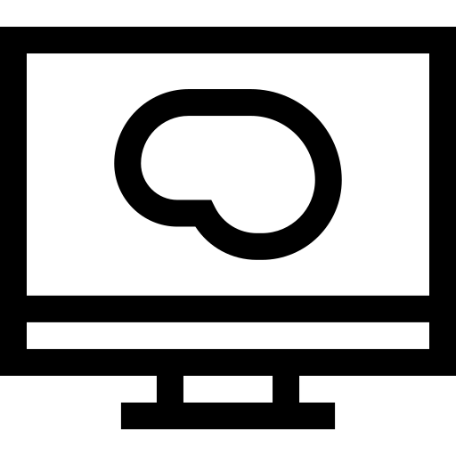 Мозг Basic Straight Lineal иконка