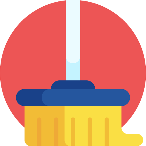 掃く Detailed Flat Circular Flat icon