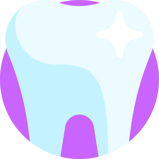 dientes Detailed Flat Circular Flat icono