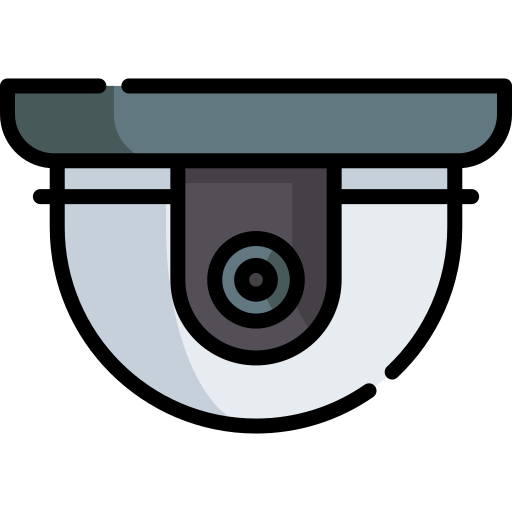 kamera bezpieczeństwa Special Lineal color ikona