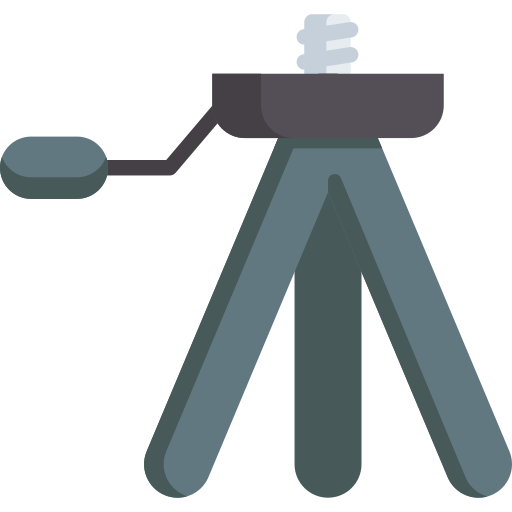 Camera tripod Special Flat icon