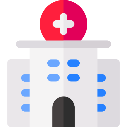 hospital Basic Rounded Flat icono