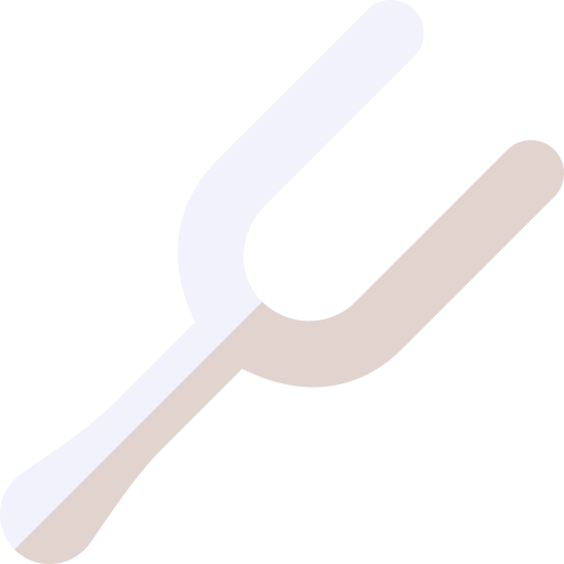 tenedor giratorio Basic Rounded Flat icono