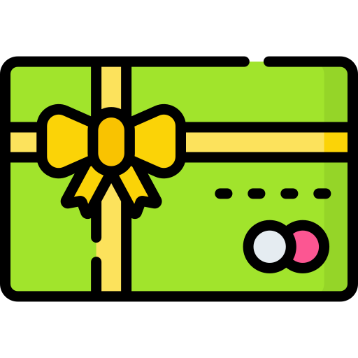 tarjeta de regalo Special Lineal color icono