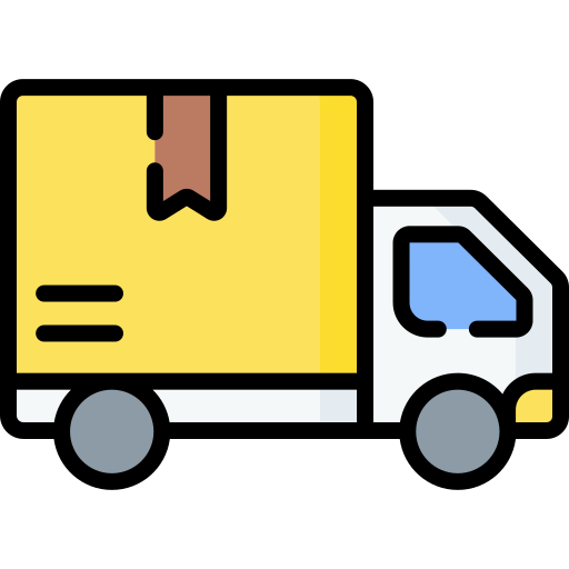Delivery truck Special Lineal color icon