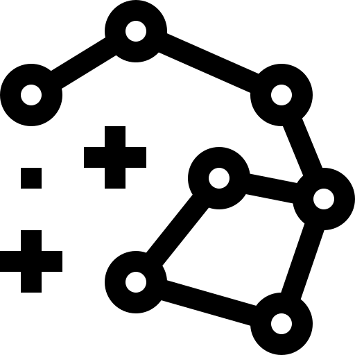 konstelacja Basic Straight Lineal ikona