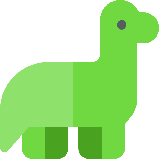 Dinosaur Basic Rounded Flat icon