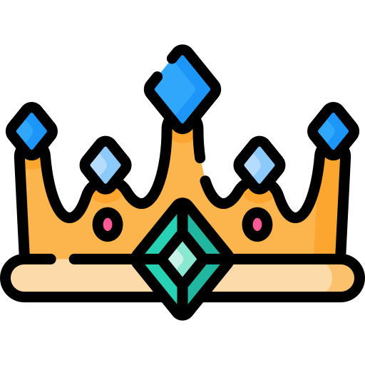 왕관 Special Lineal color icon