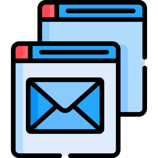 email Special Lineal color icono