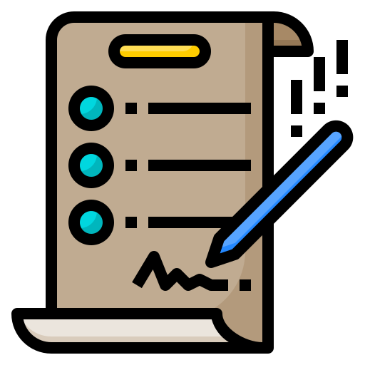 Agreement Phatplus Lineal Color icon