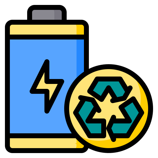 bateria Phatplus Lineal Color ikona