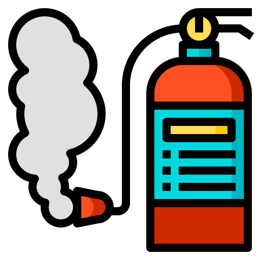 Fire extinguisher Phatplus Lineal Color icon