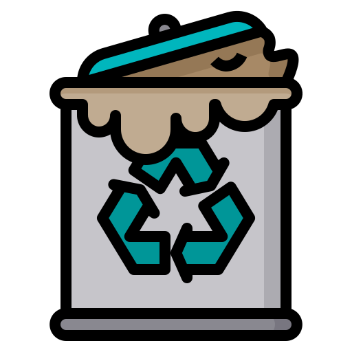 Trash Phatplus Lineal Color icon