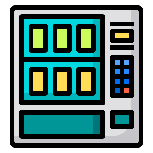 자판기 Phatplus Lineal Color icon