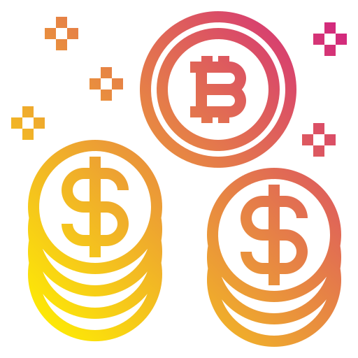 Coin Payungkead Gradient icon