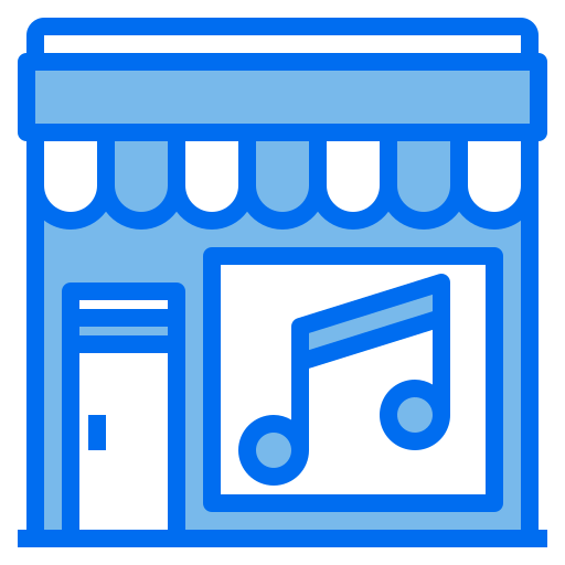 musiknote Payungkead Blue icon