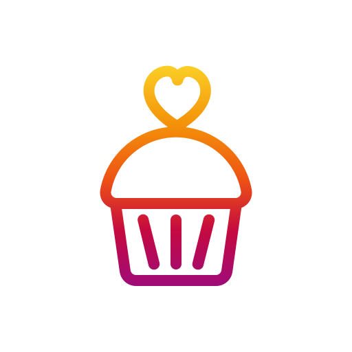 Cup cake Generic Gradient icon