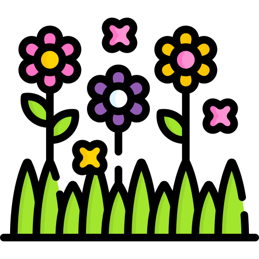 bloemen Special Lineal color icoon