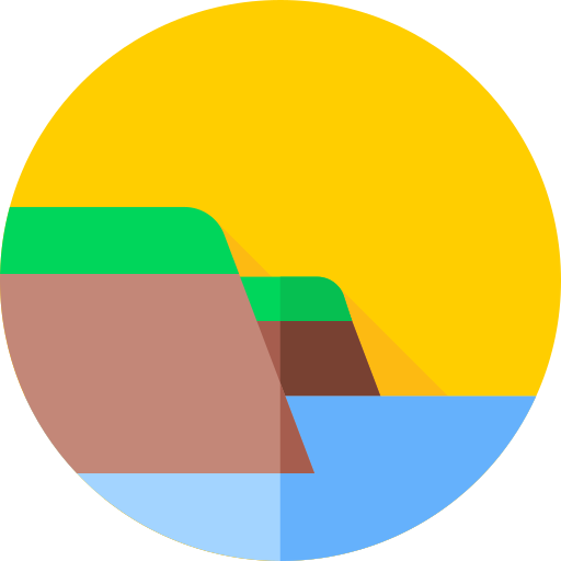 irlandia Flat Circular Flat ikona