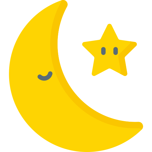 夜 Special Flat icon