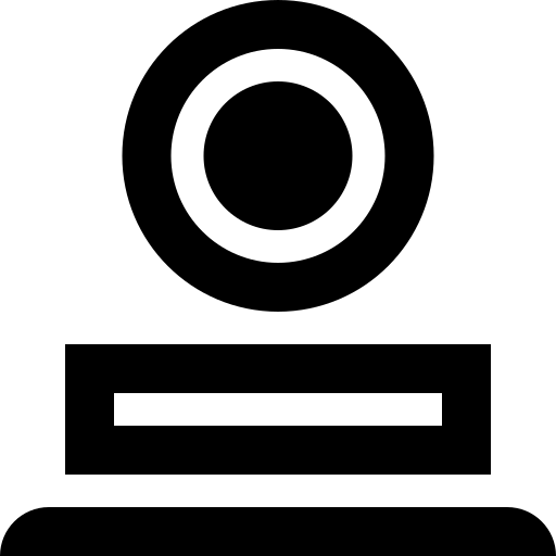 récompense Basic Straight Filled Icône