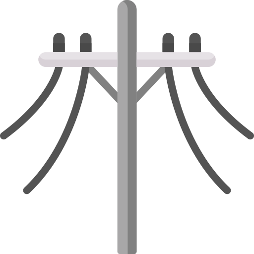 Electric pole Special Flat icon