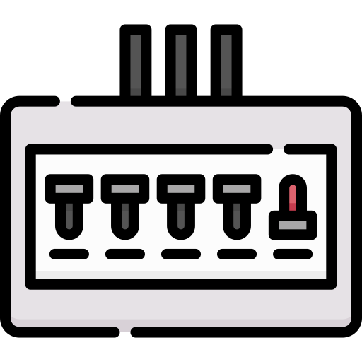Fuse box Special Lineal color icon