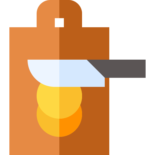 schneidbrett Basic Straight Flat icon