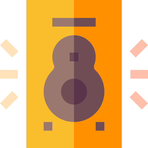 스피커 Basic Straight Flat icon