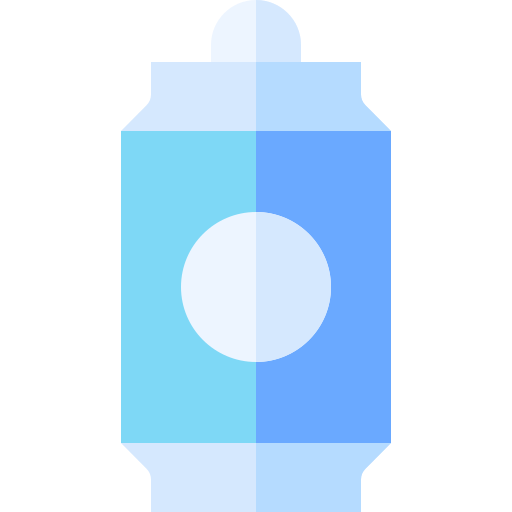 Drink can Basic Straight Flat icon