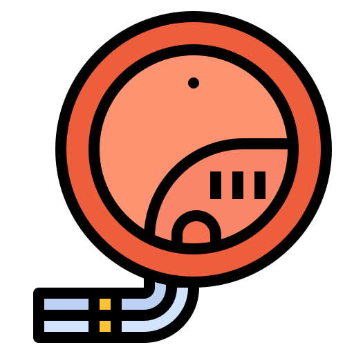 detector de humo Ultimatearm Lineal Color icono