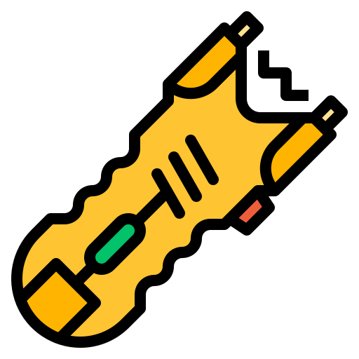 Stun gun Ultimatearm Lineal Color icon