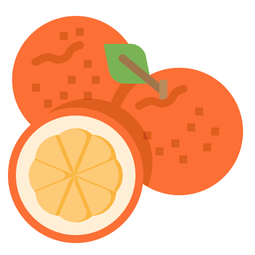 Orange Ultimatearm Flat icon
