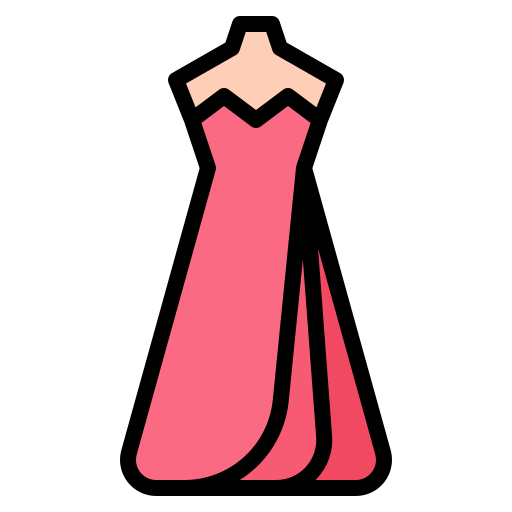 花嫁のドレス Ultimatearm Lineal Color icon
