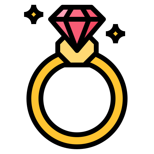 anillo de diamantes Ultimatearm Lineal Color icono