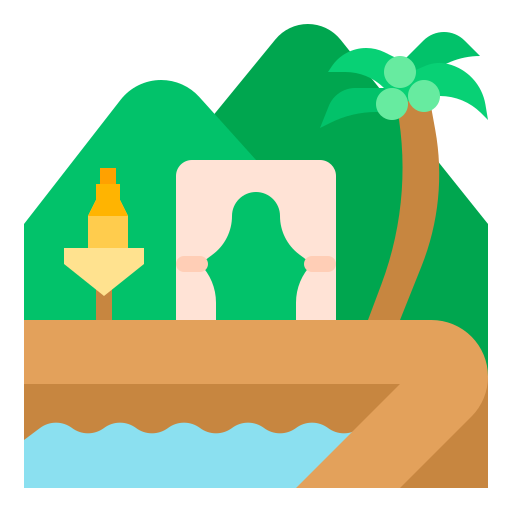 섬 Ultimatearm Flat icon