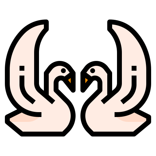 cisne Ultimatearm Lineal Color icono