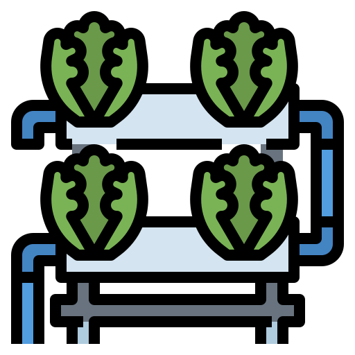 hydroponic Ultimatearm Lineal Color icon