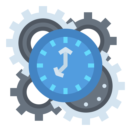 Time management Ultimatearm Flat icon