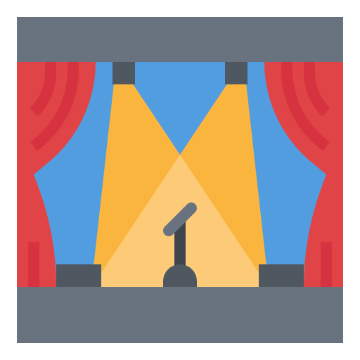 Stage Ultimatearm Flat icon