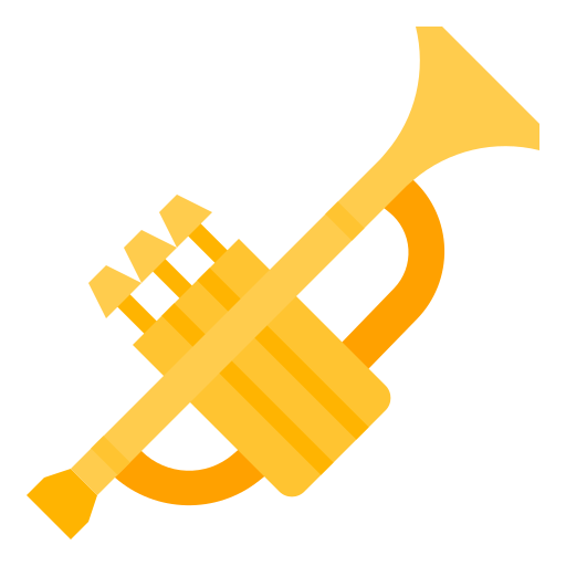 trompete Ultimatearm Flat icon