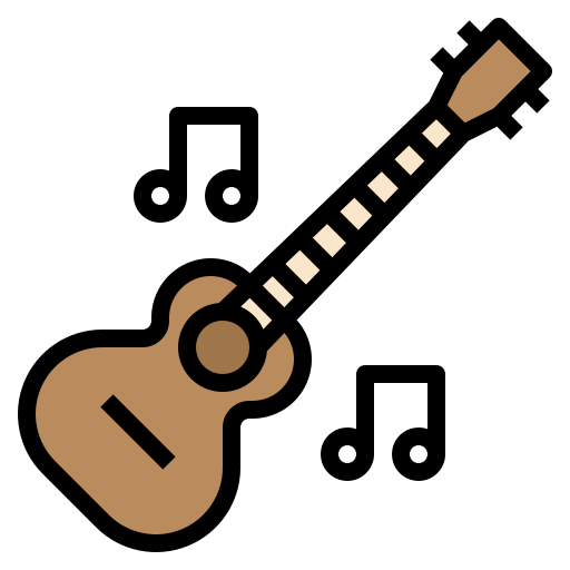 ukulele Ultimatearm Lineal Color ikona