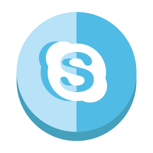 skype Generic Flat icon