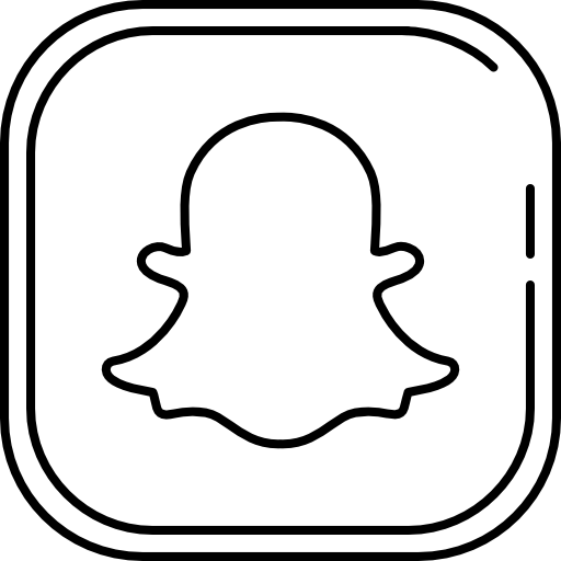 snapchat Icons Responsive Line 128px Icône