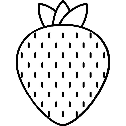 fraise Icons Responsive Line 128px Icône