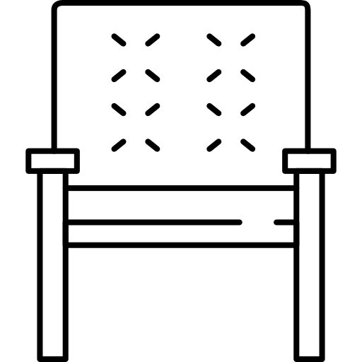 cadeira Icons Responsive Line 128px Ícone