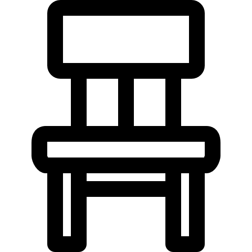 椅子 Icons Responsive Line 32px icon