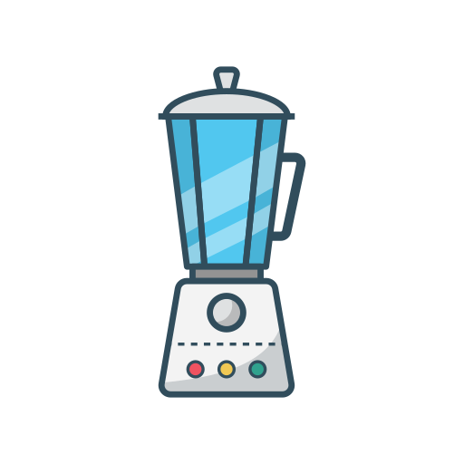 Juicer Vector Stall Lineal Color icon