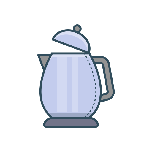 Water pot Vector Stall Lineal Color icon