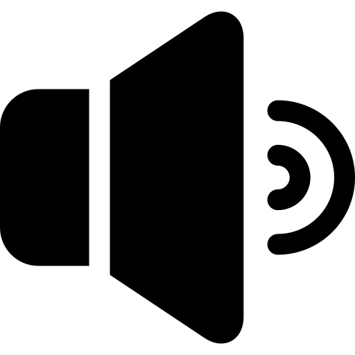 Аудио Generic Glyph иконка